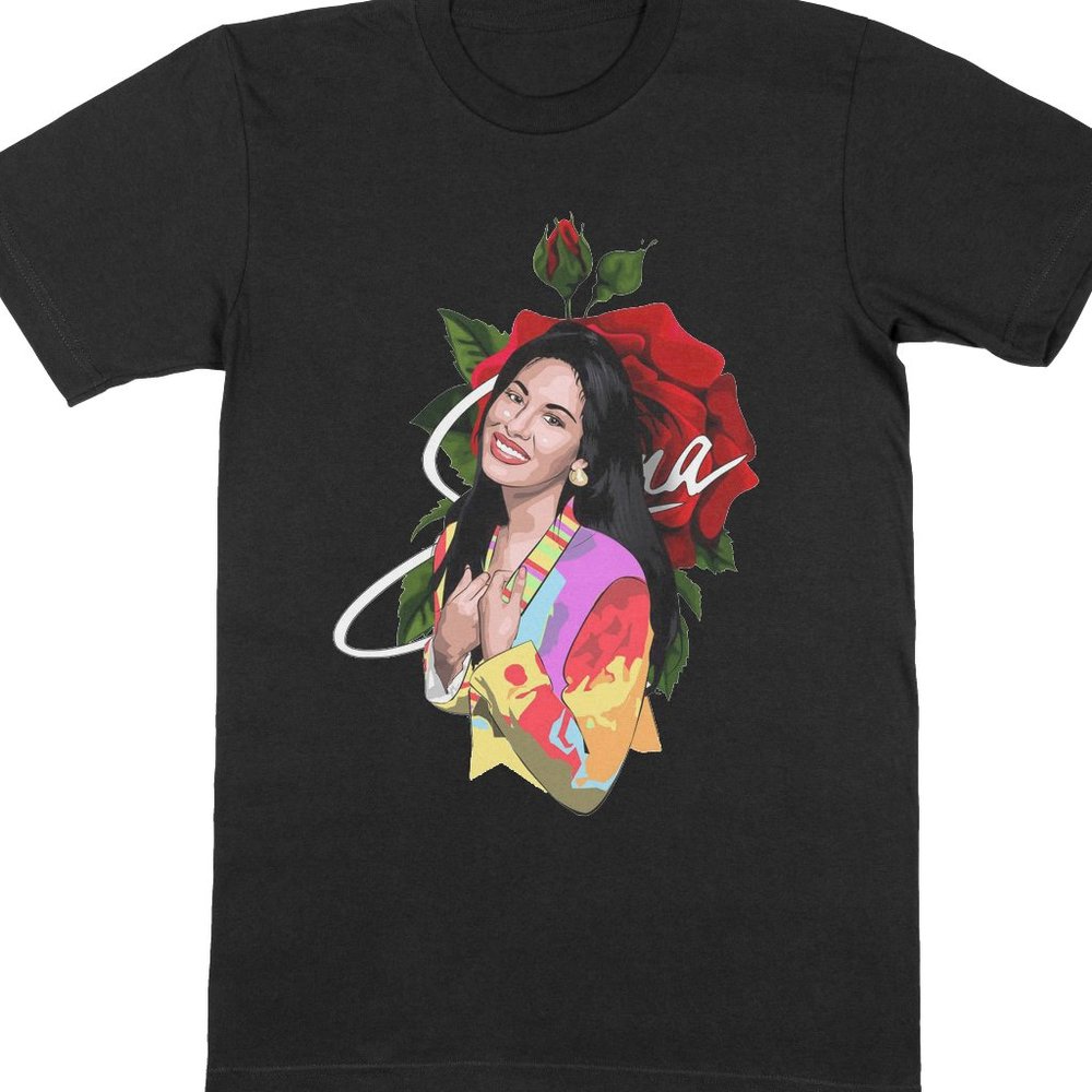 This is a beautifully made Selena t shirt we are a made to order shop BRAND NEW